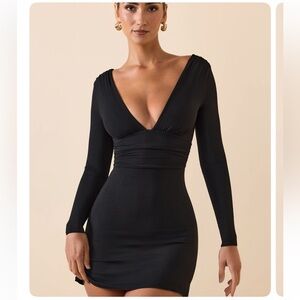 Oh Polly- Black short dress